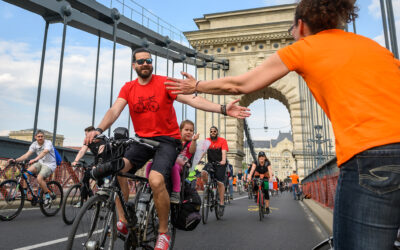 Mi újság a Magyar Kerékpárosklub házatáján…